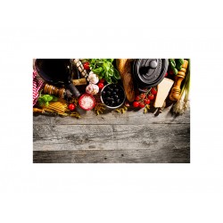 Placa decorativa bucatarie, protectie plita, aragaz, Ingrediente Italiene