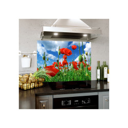 Panou decorativ din sticla securizata protectie plita, antistropire, print UV Mac
