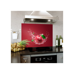 Panou decorativ bucatarie, protectie plita, antistropire, Red Apple