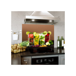 Panou decorativ, sticla securizata, protectie plita, aragaz, antistropire, print UV Tropical